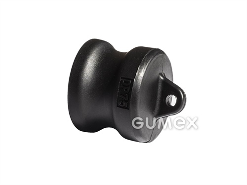 KAMLOK Endkappe DN20 für Kupplung DN20, 8,5bar, Polypropylen, -20°C/+70°C, schwarz, 